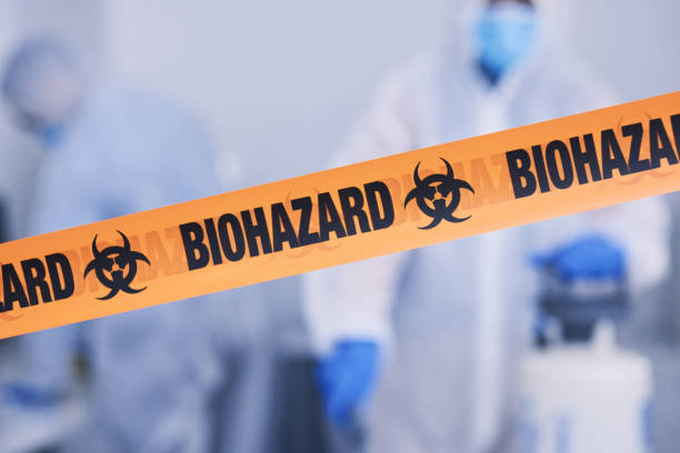 Professional Biohazard Cleanup technician working in Madison, TN